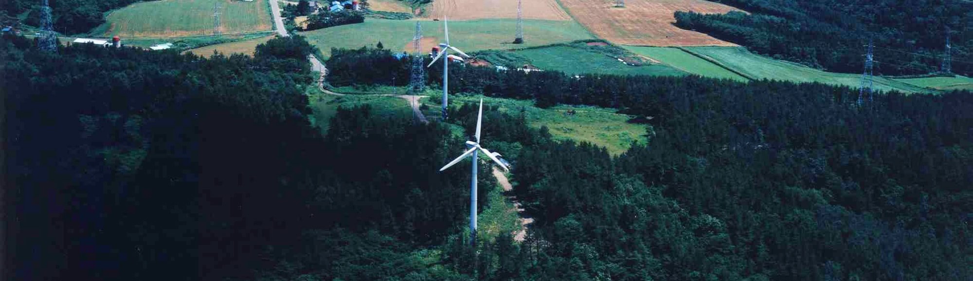 コスモエコパワー株式会社の野辺地風力発電所